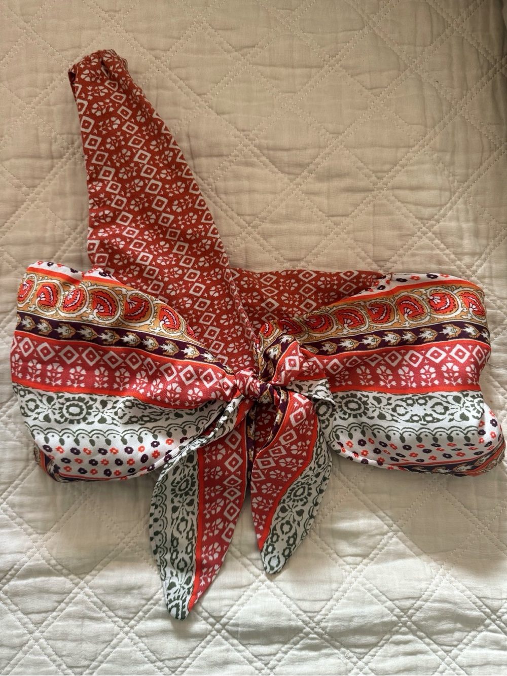 Anthropologie Bandeau Tie Top - Picture 4 of 7